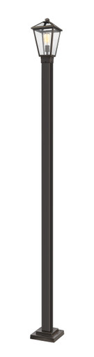 Z-Lite Talbot 1 Light Outdoor Post Mounted Fixture in Oil Rubbed Bronze 579PHMS-536P-ORB