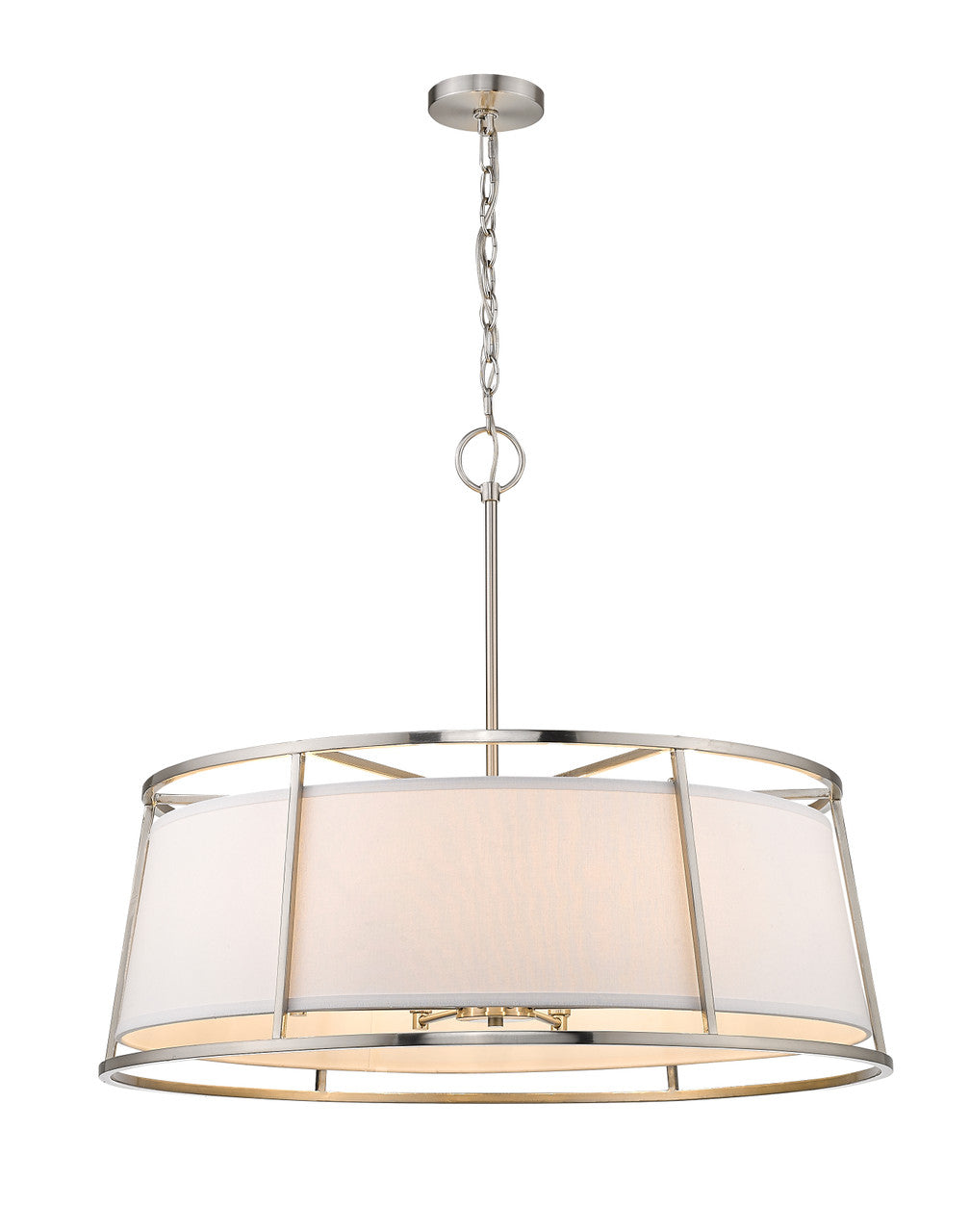 Z-Lite Lenyx Pendant Pendant in Brushed Nickel 1935-32BN