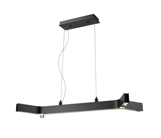 Z-Lite Arcano Pendant in Matte Black 8002-42MB-LED