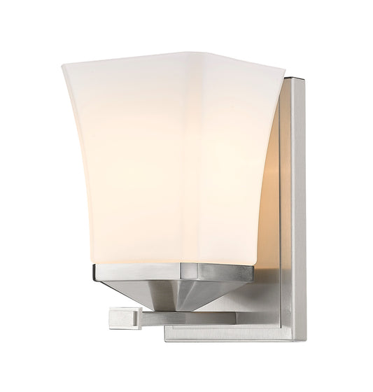 Z-Lite Darcy 1 Light Wall Sconce in Brushed Nickel 1939-1S-BN