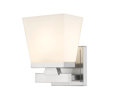 Z-Lite Astor 1 Light Wall Sconce in Brushed Nickel 1937-1S-BN