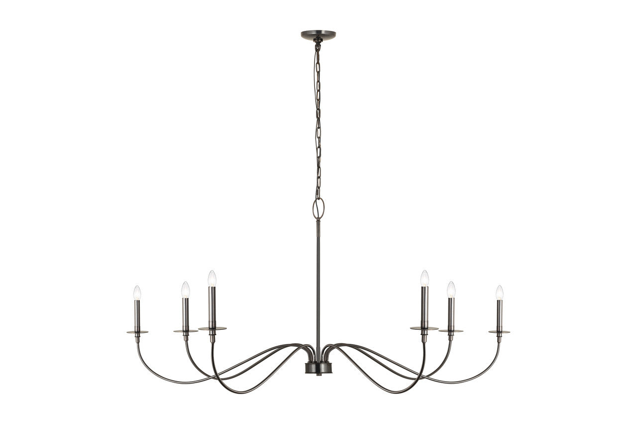 Z-Lite Arrington Chandelier in Plated Bronze 2301-63BP