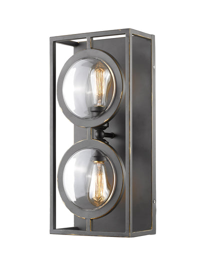 Z-Lite Port Wall Sconce in Olde Bronze 448-2S-OB