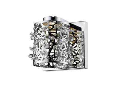 Z-Lite Fortuna Wall Sconce in Chrome  906-1S-LED