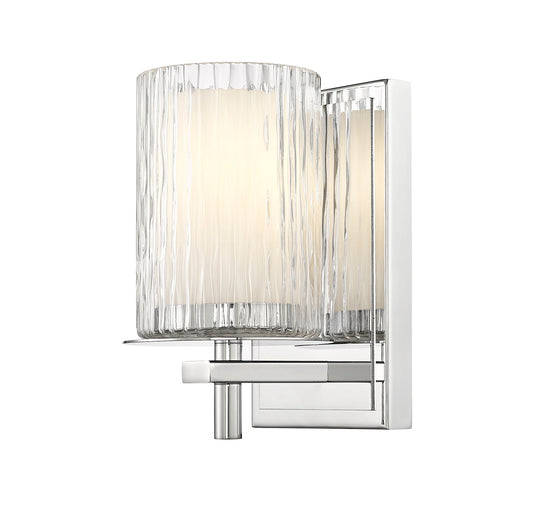 Z-LITE Grayson 1 Light Wall Sconce in Chrome 1949-1S-CH