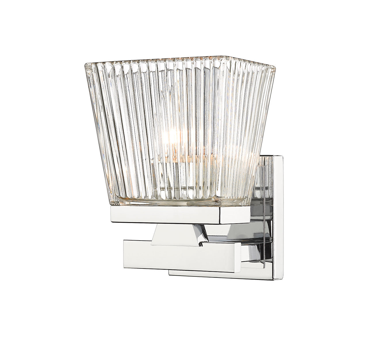 Z-Lite Astor 1 Light Wall Sconce in Chrome 1936-1S-CH