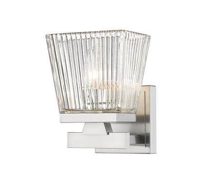 Z-Lite Astor 1 Light Wall Sconce in Brushed Nickel 1936-1S-BN