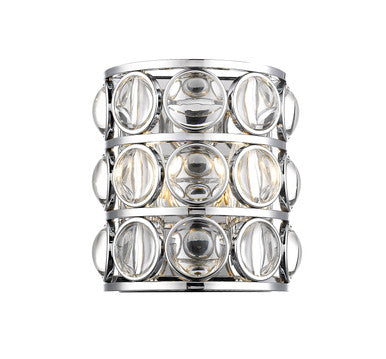 Z-Lite Eternity 2 Light Wall Sconce in Chrome 4004-2S-CH