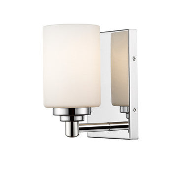 Z-Lite Soledad 1 Light Wall Sconce in Chrome 485-1S-CH