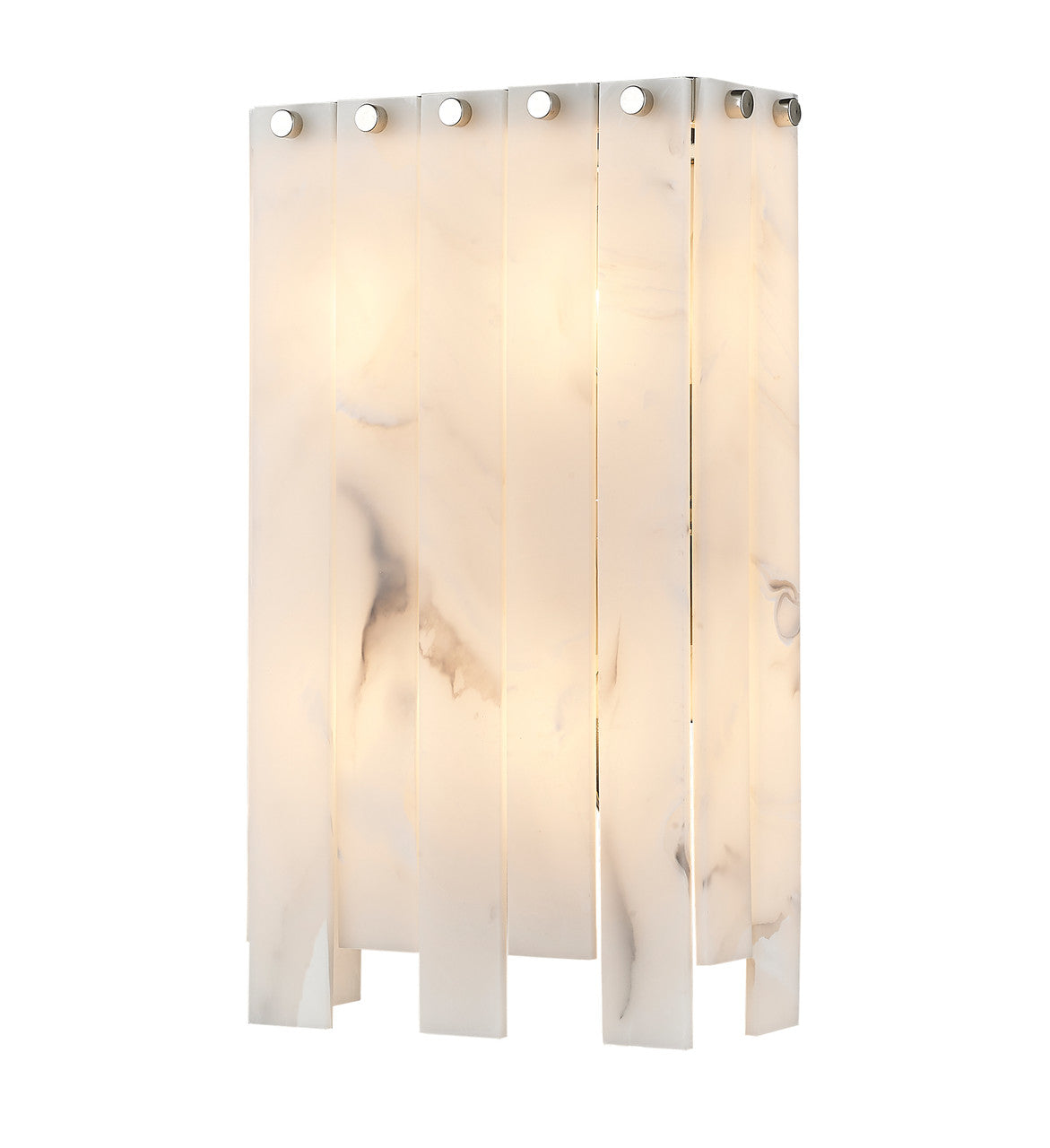 Z-Lite Viviana 4 Light Wall Sconce in Polished Nickel 345-4S-PN