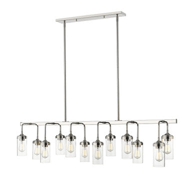 Z-Lite Calliope 12 Light Pendant in Polished Nickel 617-12L-PN