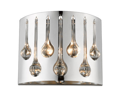 Z-Lite Oberon 2 Light Wall Sconce in Chrome 453R2S-CH