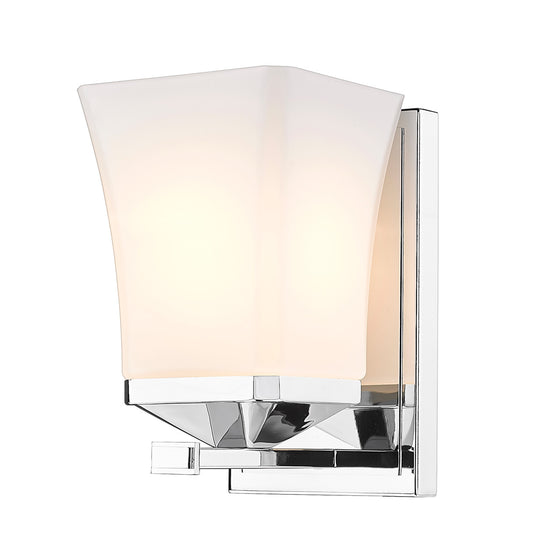 Z-Lite Darcy 1 Light Wall Sconce in Chrome 1939-1S-CH