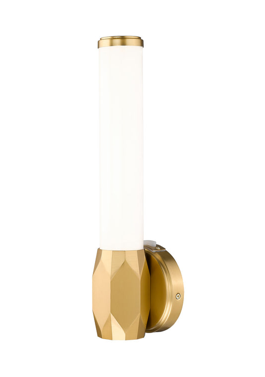 Z-LITE Cooper 1 Light Wall Sconce in Modern Gold 1010-1S-MGLD-LED