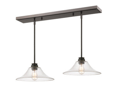 Z-Lite Annora 1 Light Linear Chandelier in Olde Bronze 428MP14-2OB