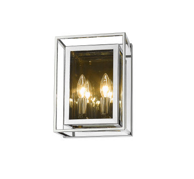 Z-Lite Infinity 2 Light Wall Sconce in Chrome 802-2S-CH