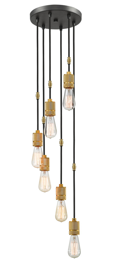 Z-Lite Troubadour  Pendant in Bronze 8001-6P-BRZ