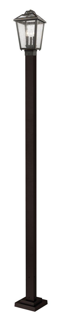 Z-Lite Bayland Outdoor Post Mounted Fixture in Oil Rubbed Bronze 539PHMS-536P-ORB