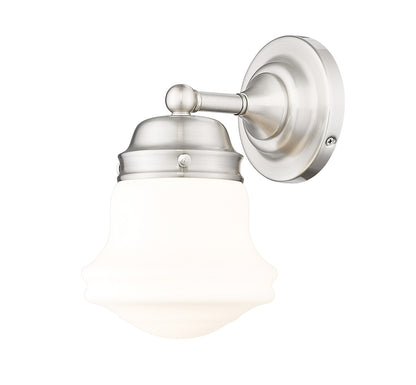 Z-LITE Vaughn 1 Light Wall Sconce in Brushed Nickel 735-1S-BN