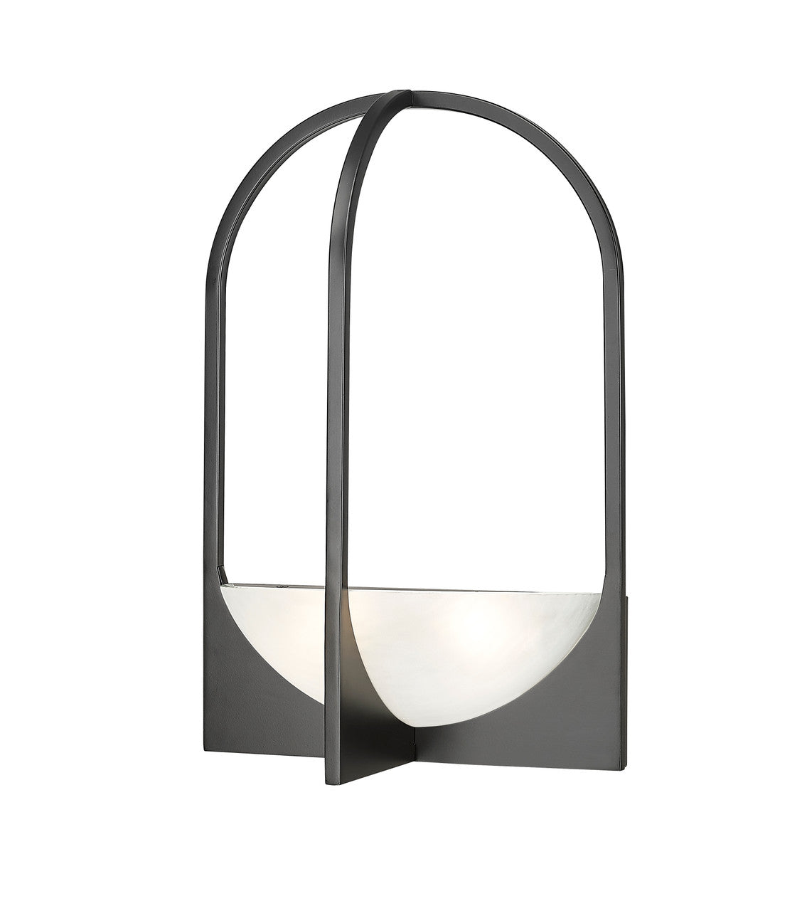 Z-LITE Devon 2 Light Wall Sconce in Matte Black 1947-2S-MB