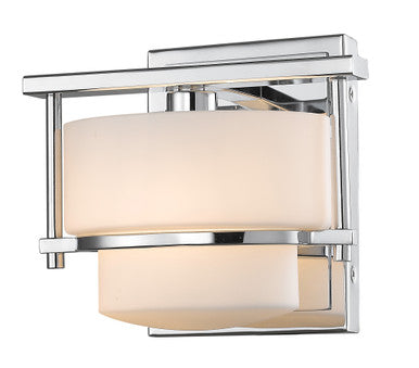 Z-Lite Porter 1 Light Wall Sconce in Chrome 3030-1S-CH