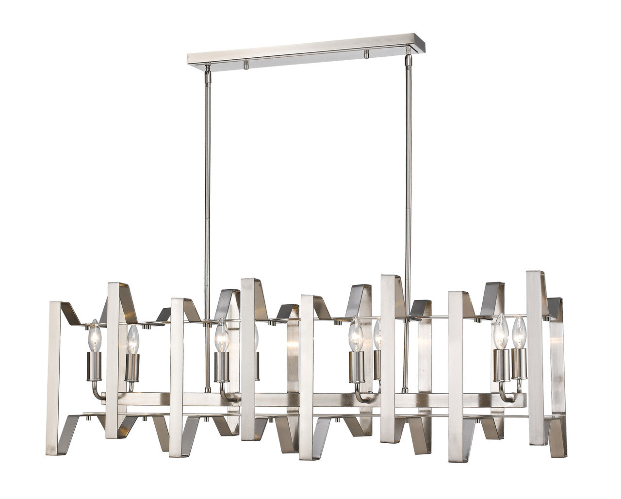 Z-Lite Marsala Chandelier in Brushed Nickel 4000-44BN