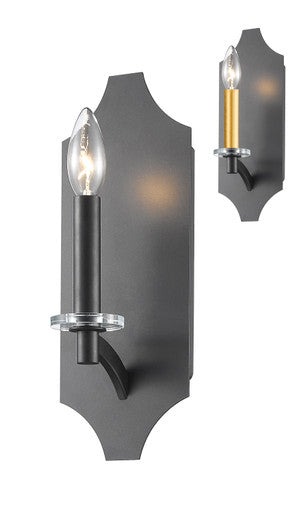 Z-Lite Zander 1 Light Wall Sconce in Bronze 6008-1S-BRZ