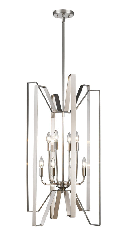 Z-Lite Marsala Pendant in Brushed Nickel 4000-8BN