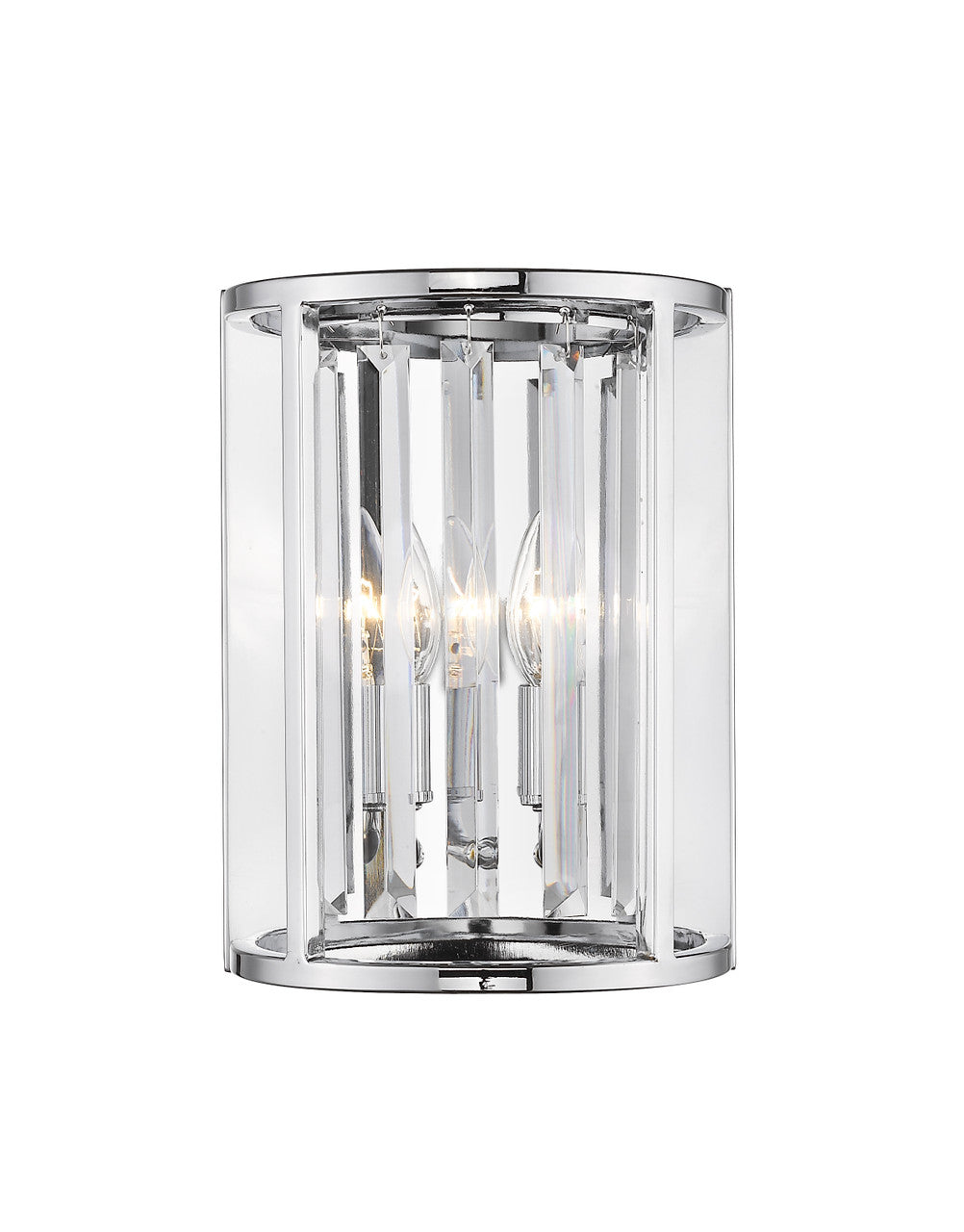 Z-Lite Monarch Wall Sconce in Chrome 439-2S-CH