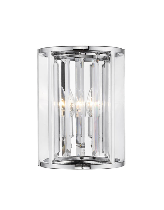 Z-Lite Monarch Wall Sconce in Chrome 439-2S-CH