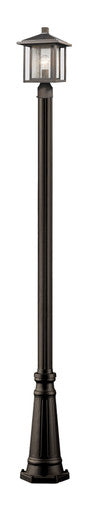 Z-Lite Aspen 1 Light Outdoor Post Mounted Fixture in Oil Rubbed Bronze 554PHM-519P-ORB