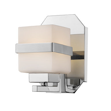 Z-Lite Ascend 1 Light Wall Sconce in Chrome 1915-1S-CH-LED