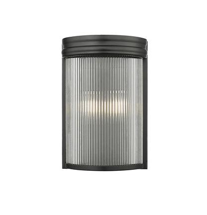 Z-LITE Carnaby 2 Light Wall Sconce in Matte Black 7504-2S-MB