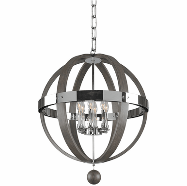 Kalco Sharlow 6 Light Pendant 300483CH