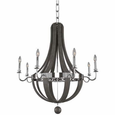 Kalco Sharlow 8 Light Chandelier 300484CH