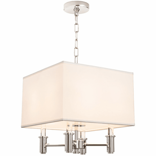 Kalco DuPont 4 Light Square Convertible Pendant - Semi Flush Mount 500570CH