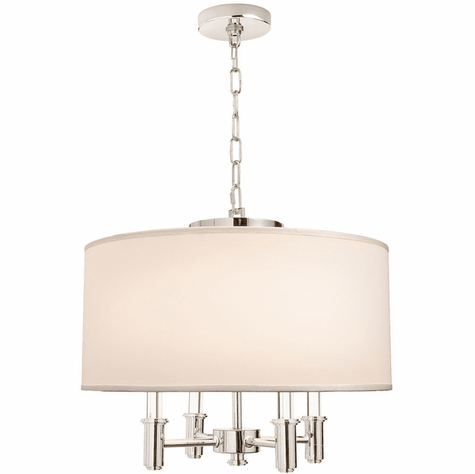 Kalco DuPont 4 Light Round Convertible Pendant - Semi Flush Mount 500571CH