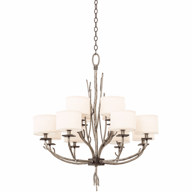 Kalco Denali 12 Light Chandelier 501052BJT