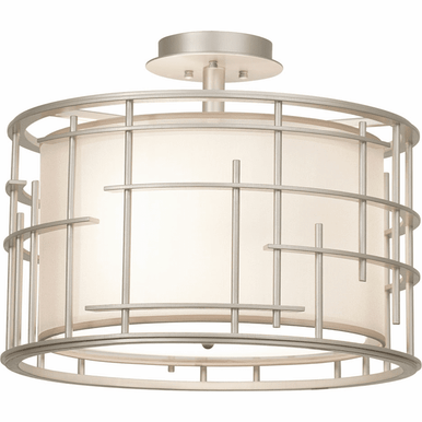 Kalco Atelier 14 Inch Semi Flush Mount 6482TS