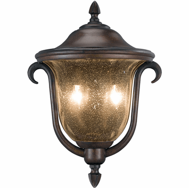 Kalco Santa Barbara Outdoor 2 Light Medium Porch Light 9000BB