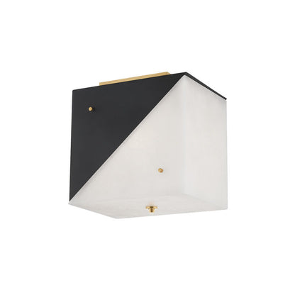 Hudson Valley Lighting Ratio Flush Mount in Aged Brass KBS1351503-AGB