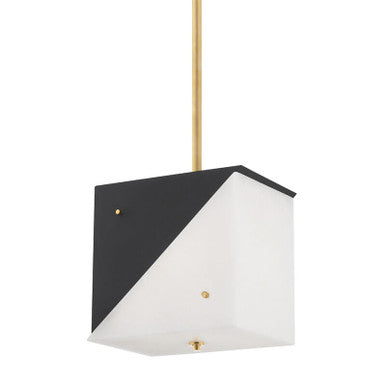 Hudson Valley Lighting Ratio Pendant in Aged Brass KBS1351703-AGB