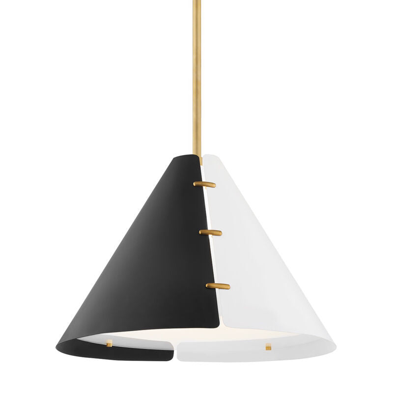 Hudson Valley Lighting Split Pendant in Aged Brass KBS1352701L-AGB