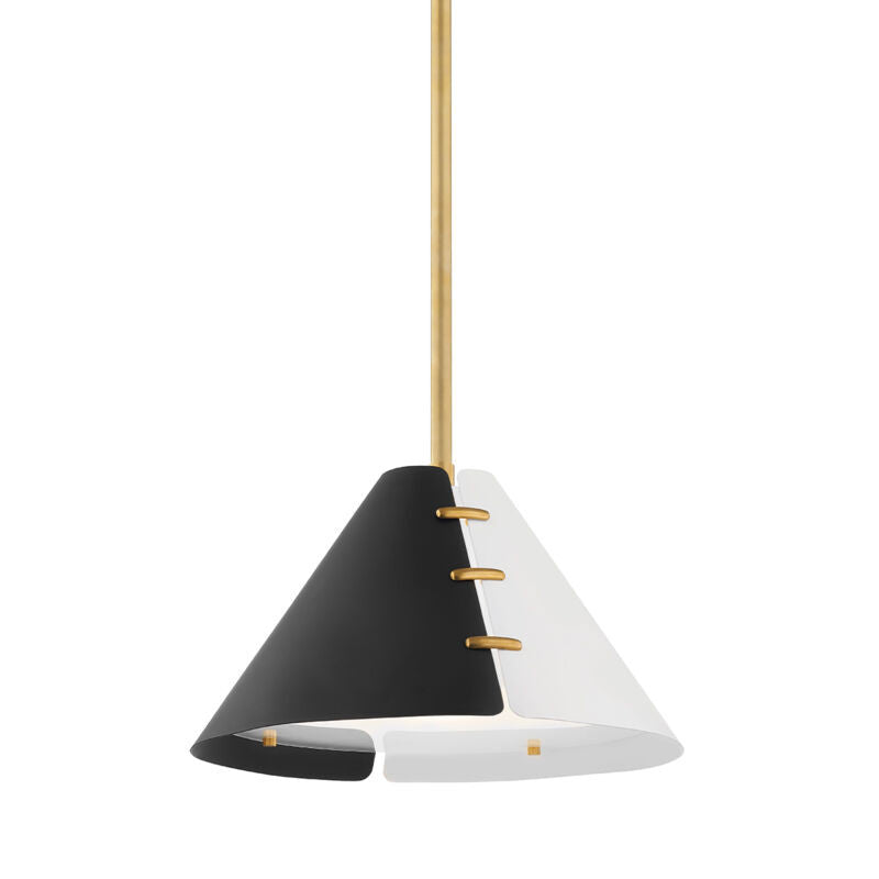 Hudson Valley Lighting Split Pendant in Aged Brass KBS1352701S-AGB