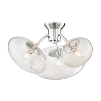 Hudson Valley Lighting Opera Semi Flush in Polished Nickel KBS1471603-PN