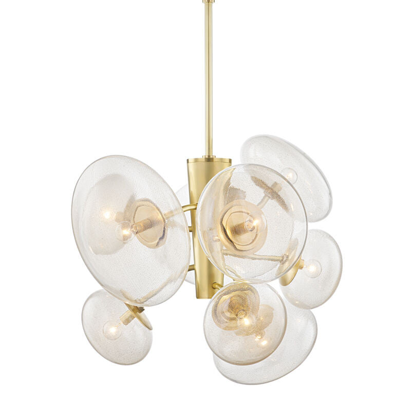 Hudson Valley Lighting Opera Chandelier in Aged Brass KBS1471809-AGB