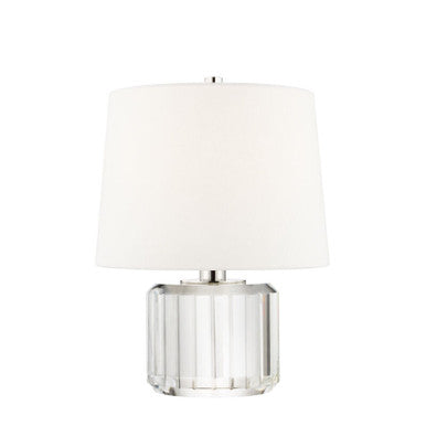 Hudson Valley Lighting Hague Table Lamp in Polished Nickel L1054-PN