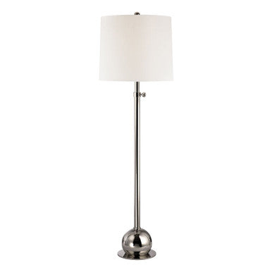 Hudson Valley Lighting Marshall Floor Lamp in Polished Nickel L116-PN-WS