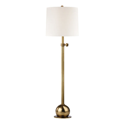 Hudson Valley Lighting Marshall Floor Lamp in Vintage Brass L116-VB-WS