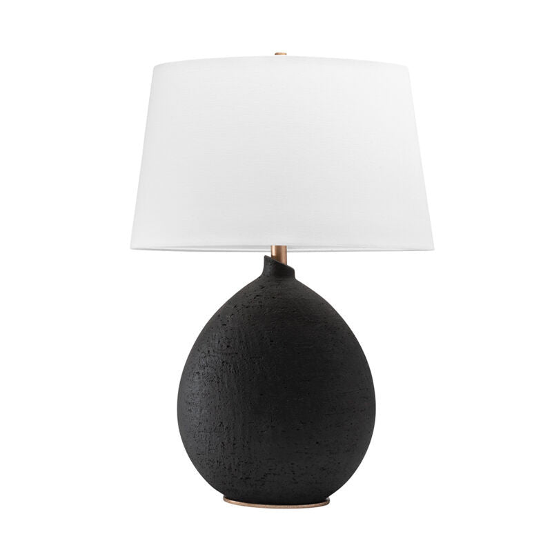 Hudson Valley Lighting Denali Table Lamp in Dusk Black L1361-BK